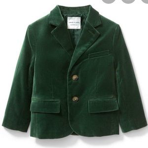 Evergreen boys velvet blazer Size 7